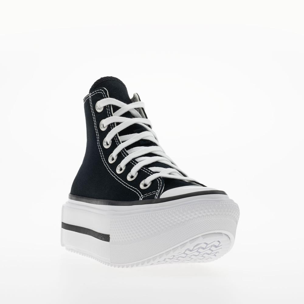 Buty damskie Converse Chuck Taylor All Star Lift Double Stack A12975C - czarne