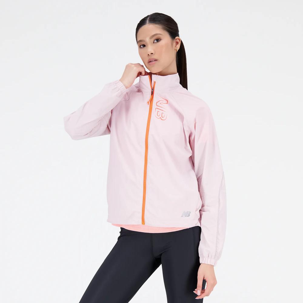 Kurtka New Balance WJ21265SOI - różowe