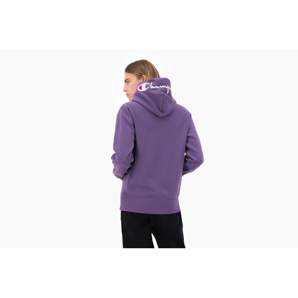 CHAMPION SCRIPT LOGO HOOD REVERSE > 213606-VS050