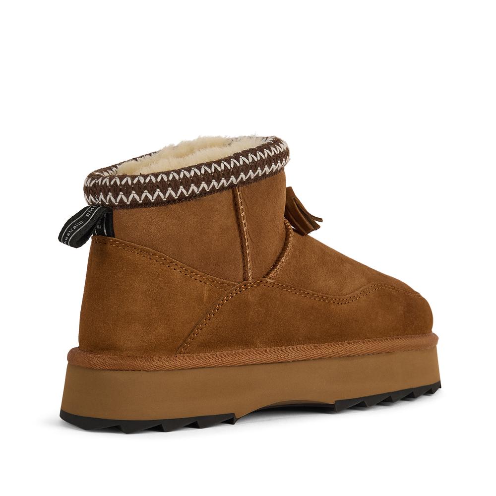 Buty damskie Emu Australia Mim W13335CHES - brązowe