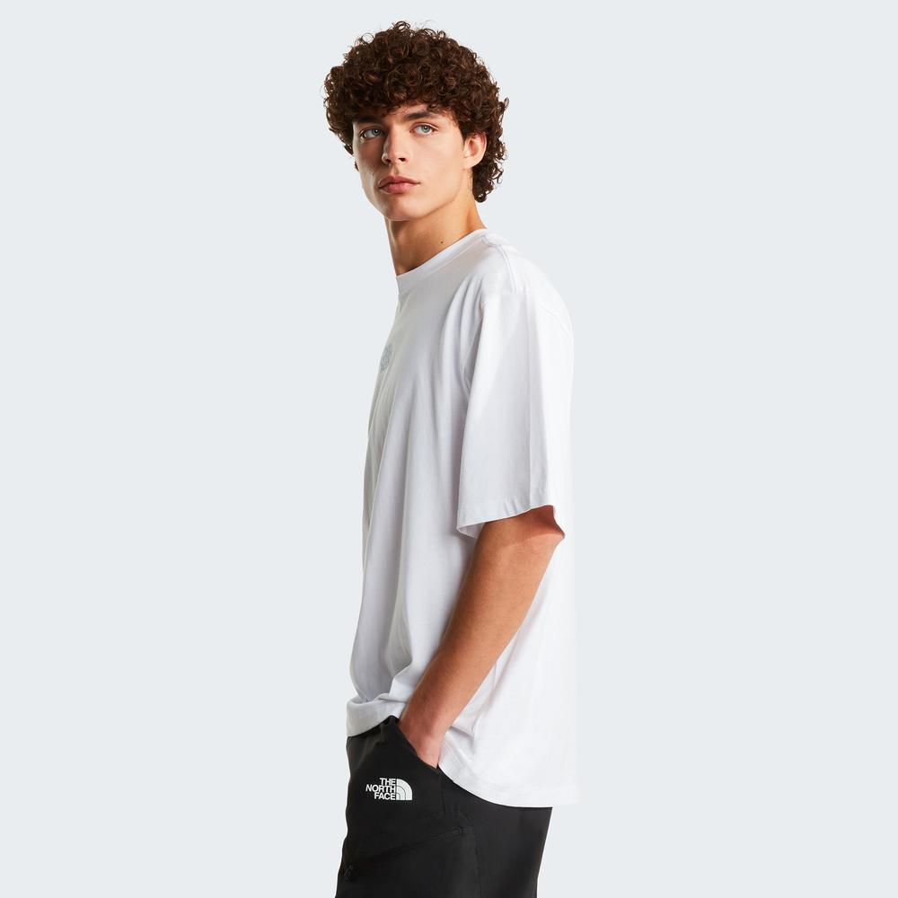 Koszulka męska The North Face Liquid 0A8G9UFN41 - biała
