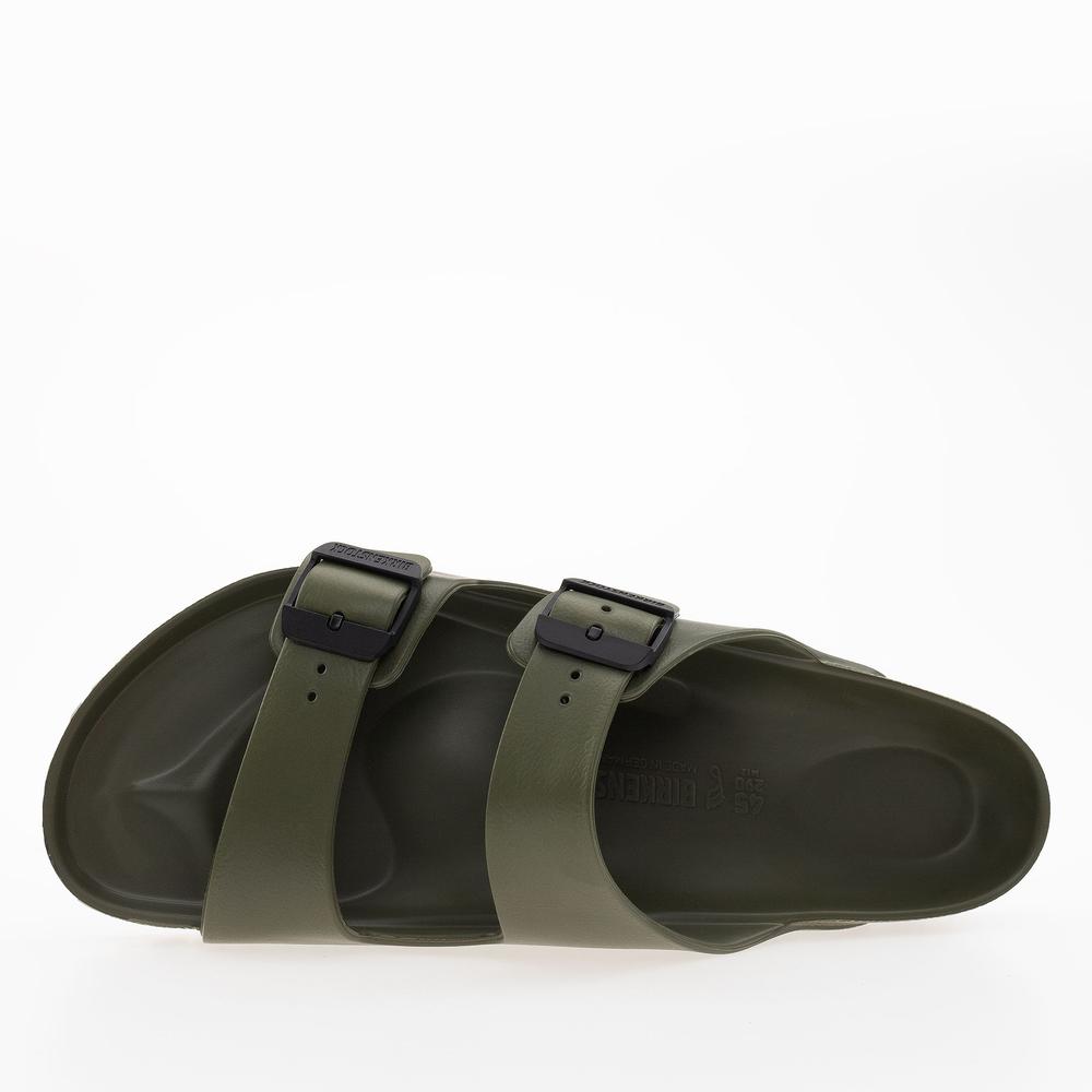 Klapki Birkenstock Arizona Stealth Buckle 1029764 - zielone