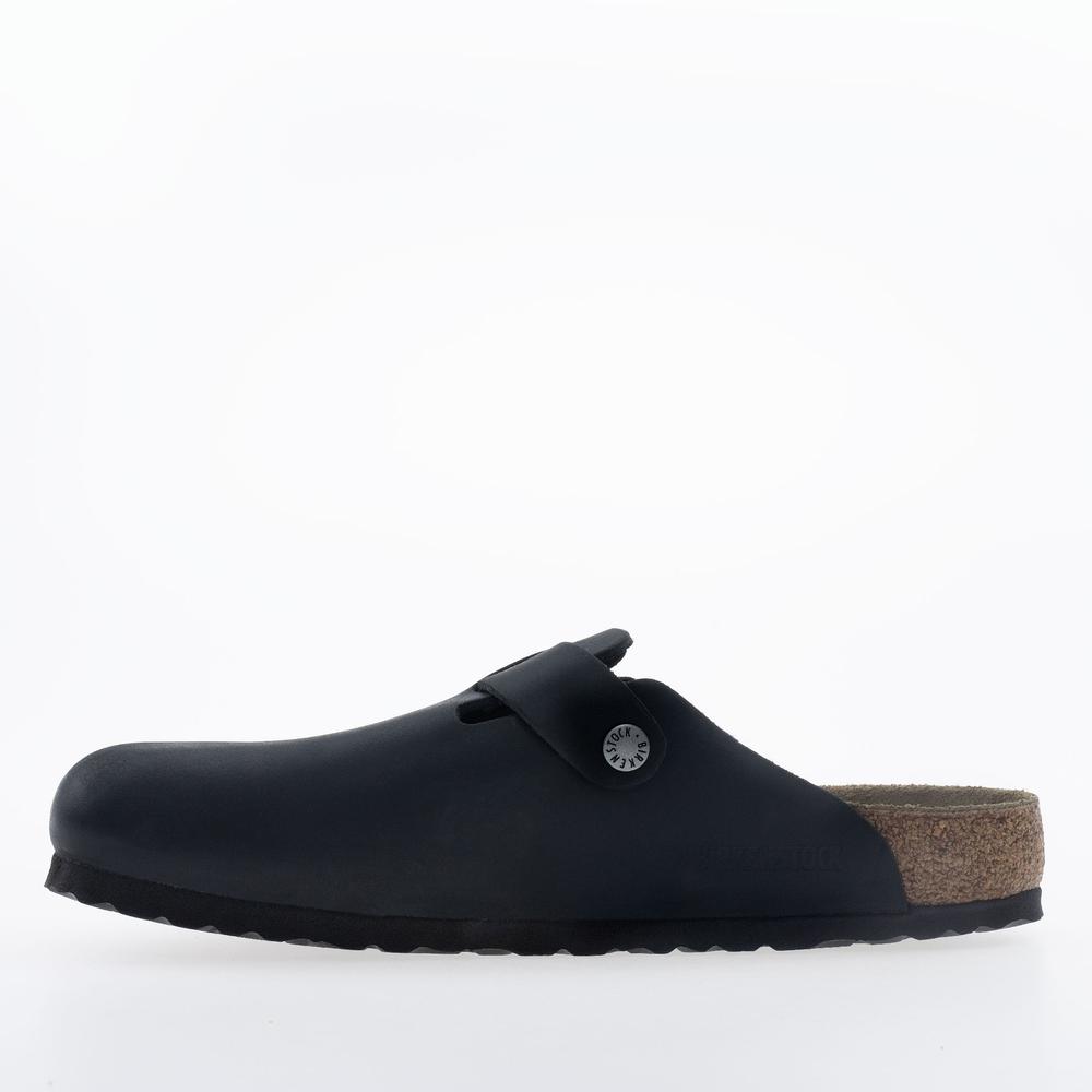 Klapki unisex Birkenstock Boston 59461 - czarne