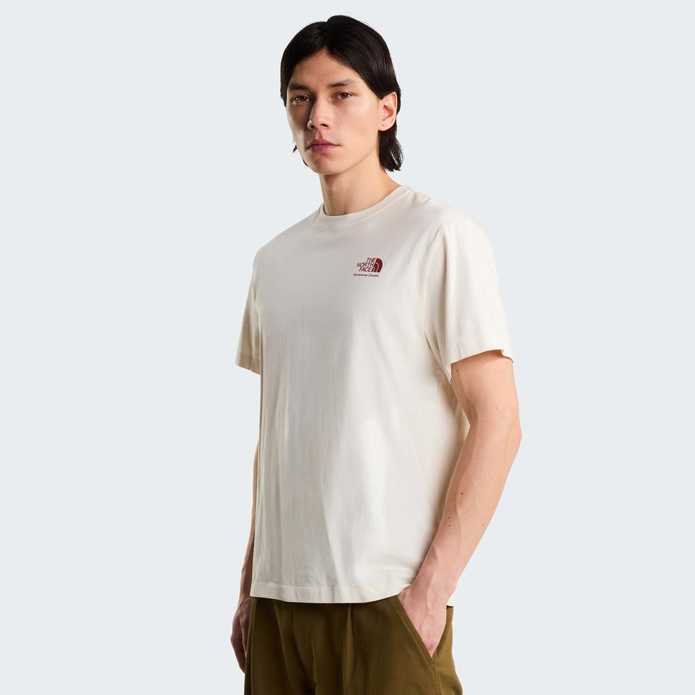 Koszulka męska The North Face OG Store 0A8JACQLI1 - beżowa
