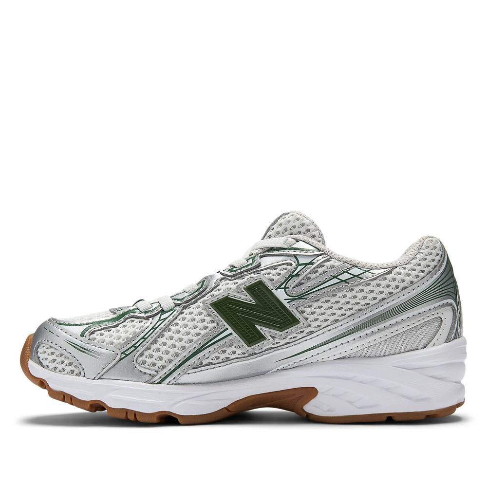 Buty dziecięce New Balance PZ740SF - srebrne
