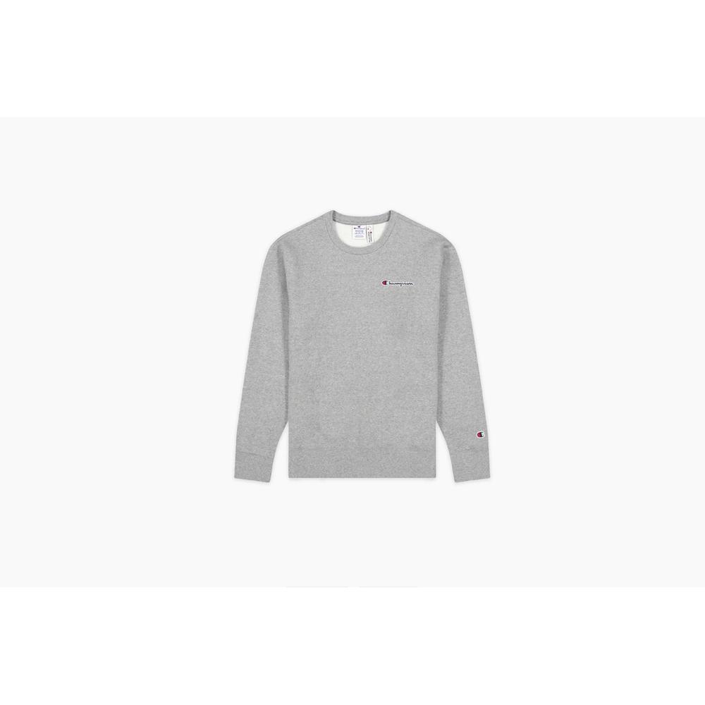 Bluza Champion Organic Cotton Blend Small Script Logo 216476-EM525 - szara
