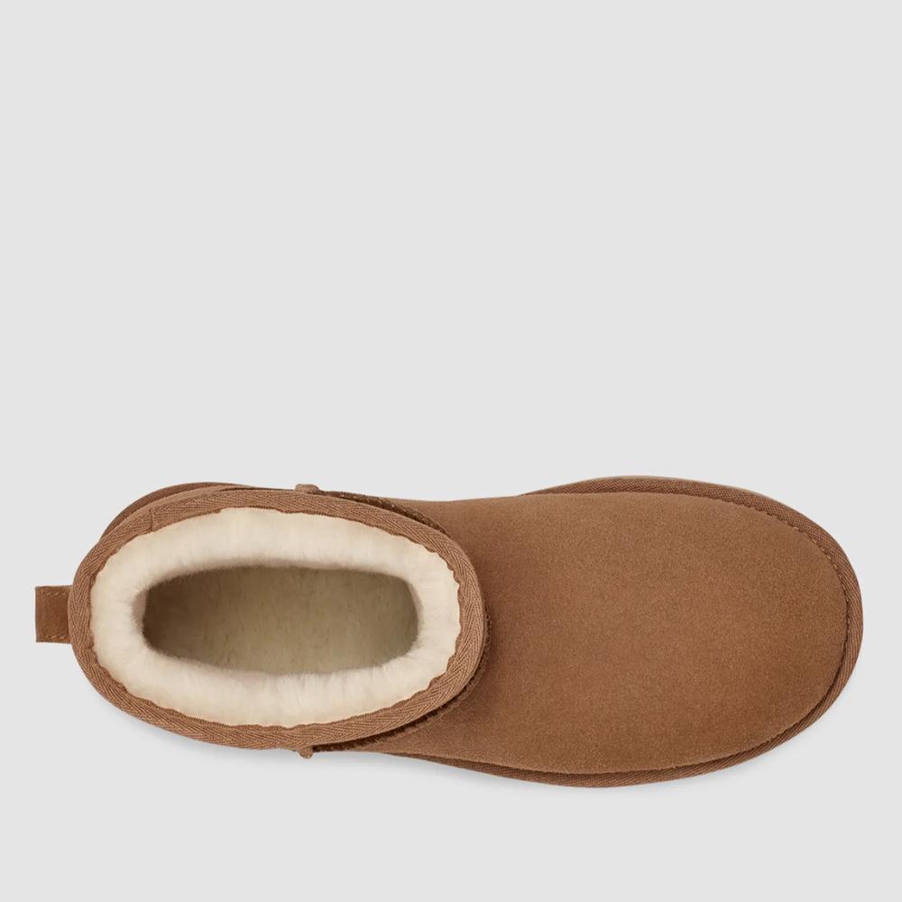 Buty damskie UGG Classic Mini Platform 1134991-CHE - brązowe