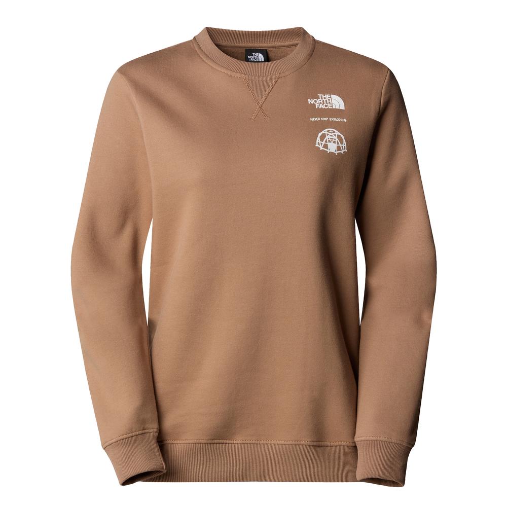 Bluza damska The North Face Outdoor 0A8C246IH1 - brązowa
