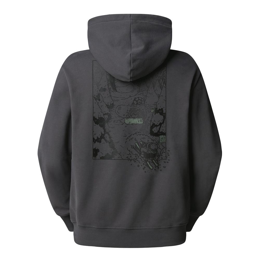 Bluza męska The North Face Powder Days 0A8E4G0C51 - szara
