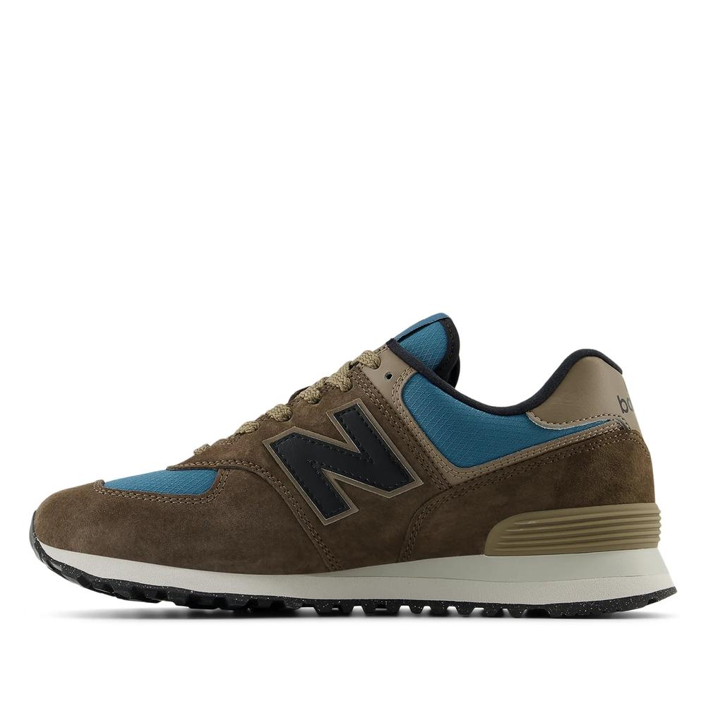 Buty New Balance U574SOB - brązowe