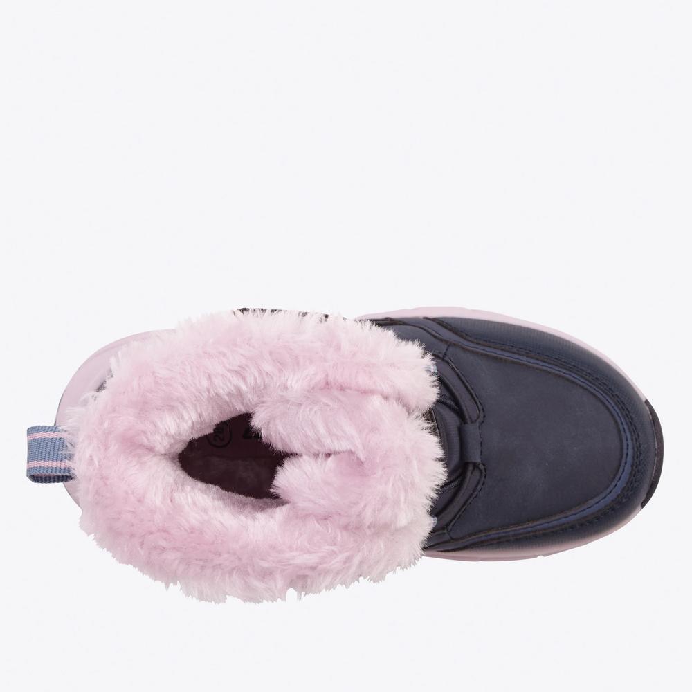 Buty dziecięce Lotto Nizina Tex 2600370K-5948 - granatowe