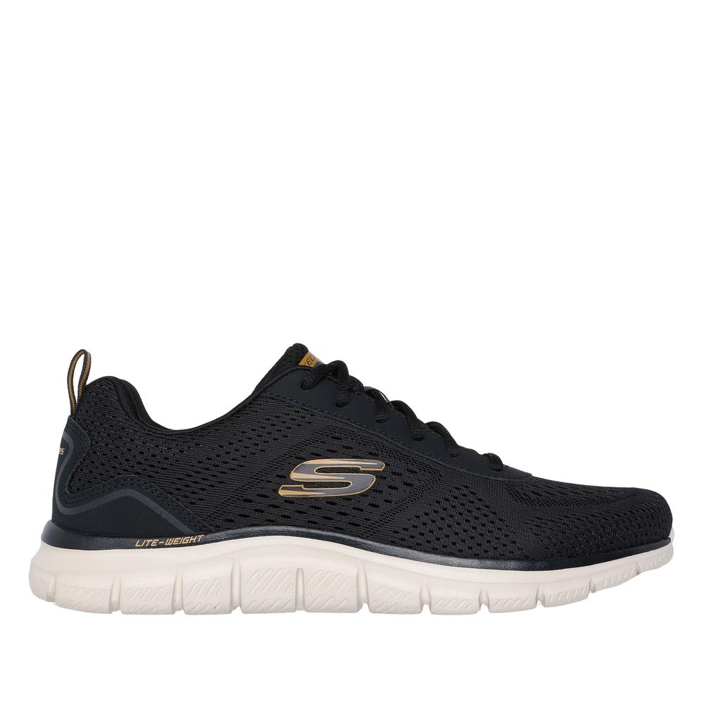 Buty męskie Skechers Track Leshur 232758BLK - czarne