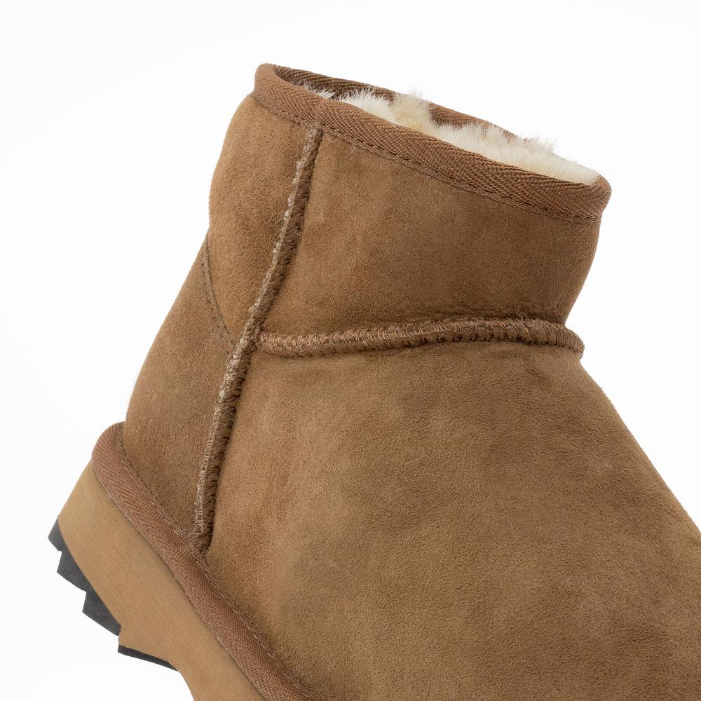 Buty Emu Sharky Micro Womens Sheepskin W12548CHEB - brązowe