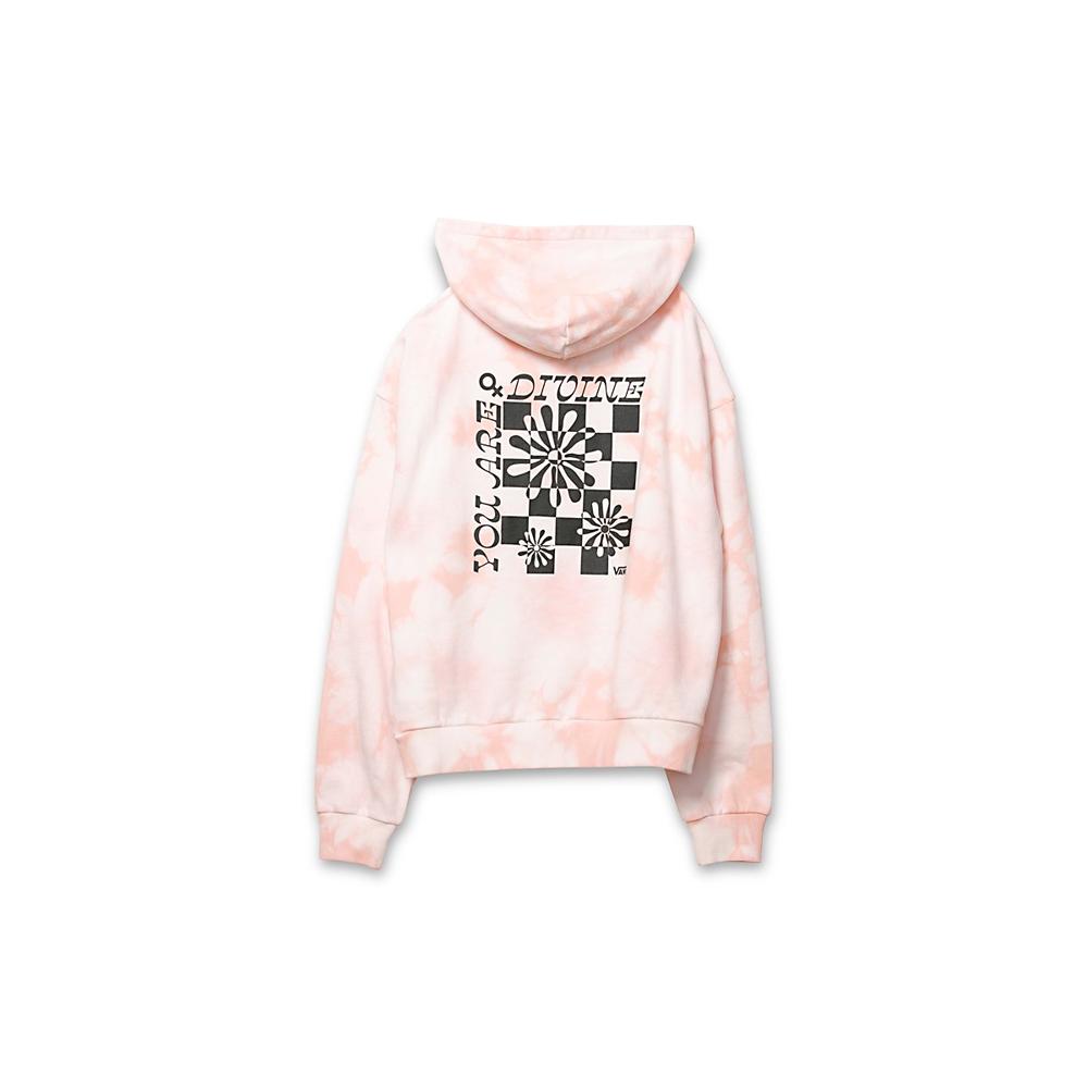 Bluza Vans Divine Energy Hoodie VN0A7Q9JFS81 - różowa