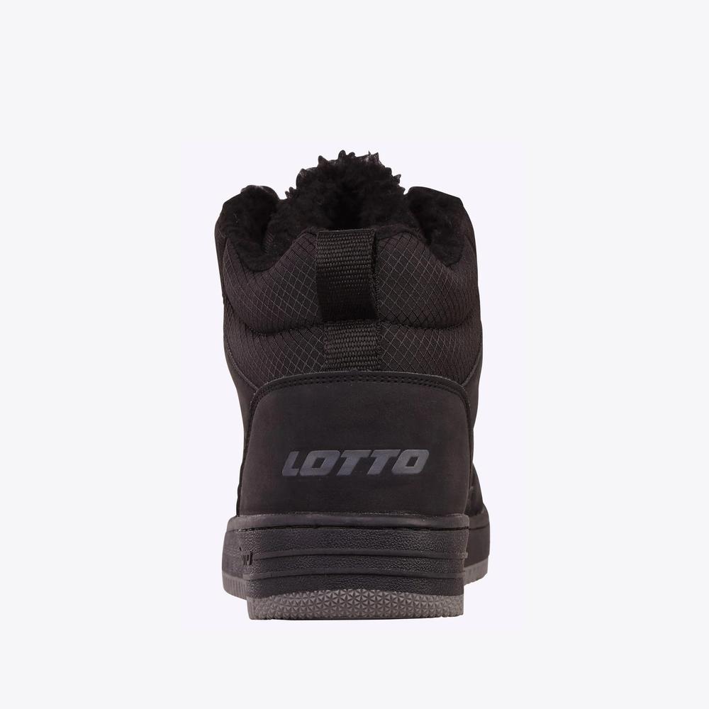 Buty unisex Lotto Prehna Fur 2400380U-1111 - czarne