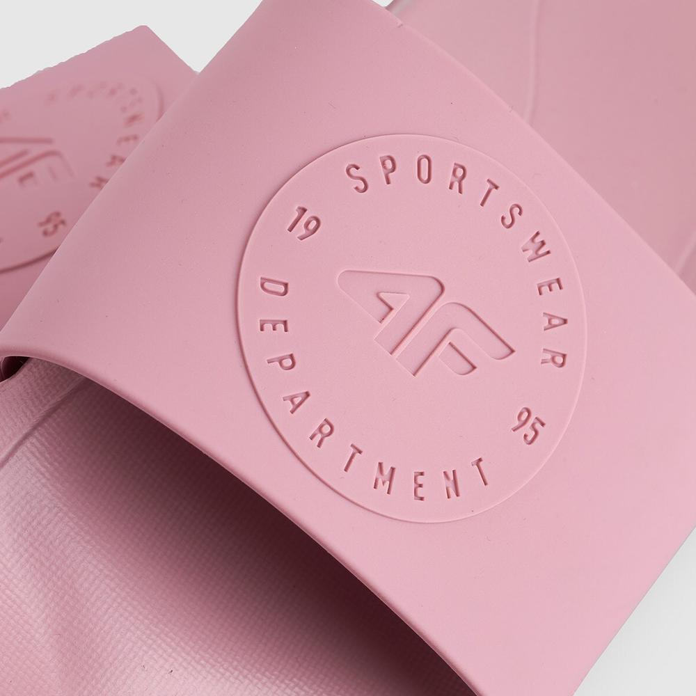 Klapki damskie 4F MM00FFLIF045A56S - różowe