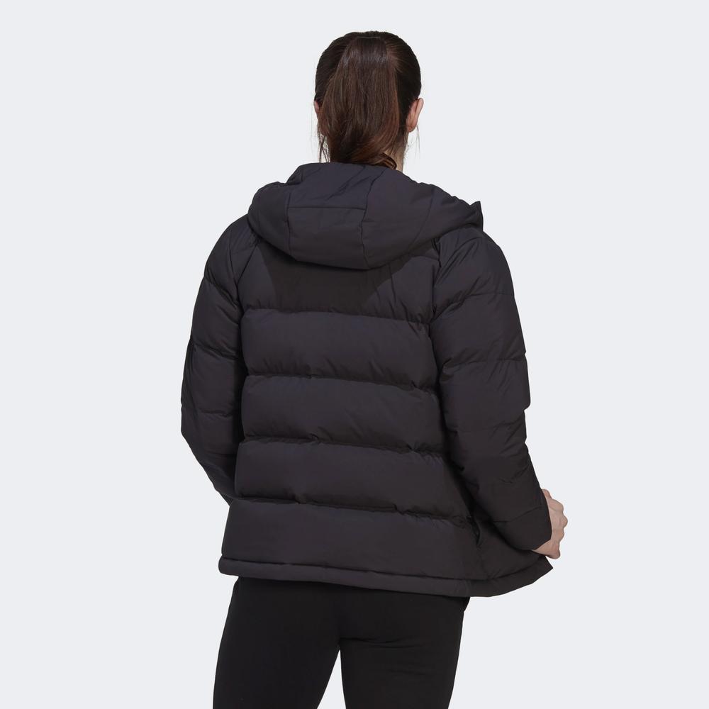 Kurtka adidas Helionic Hooded Down HG8747 - czarna