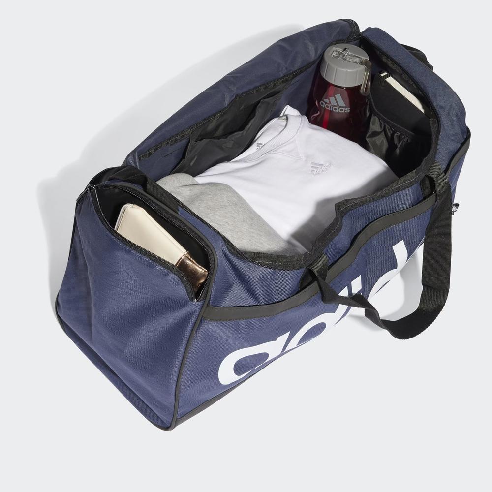 Torba adidas Essentials Linear Duffel Bag Extra Medium HR5349 - niebieska