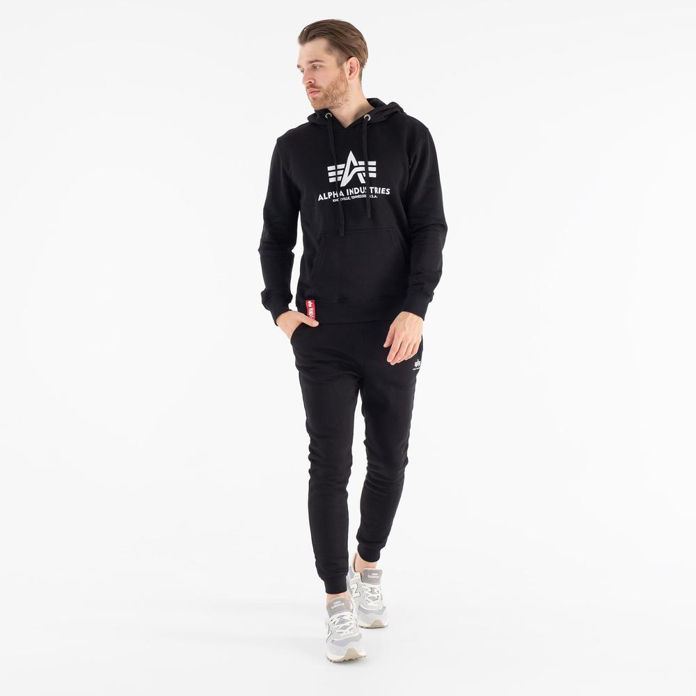 Spodnie Alpha Industries Basic Jogger SL 11637003 - czarne