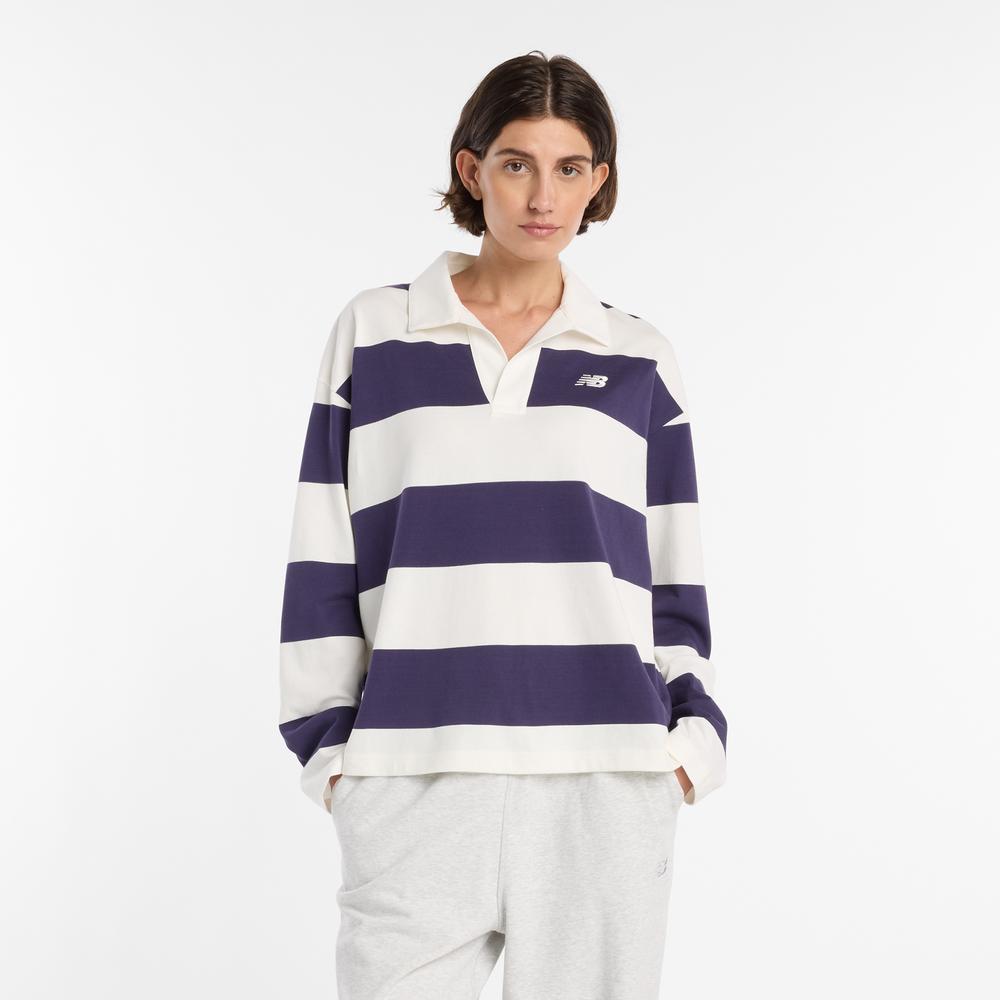 Koszulka damska New Balance WT53522BOY - granatowa