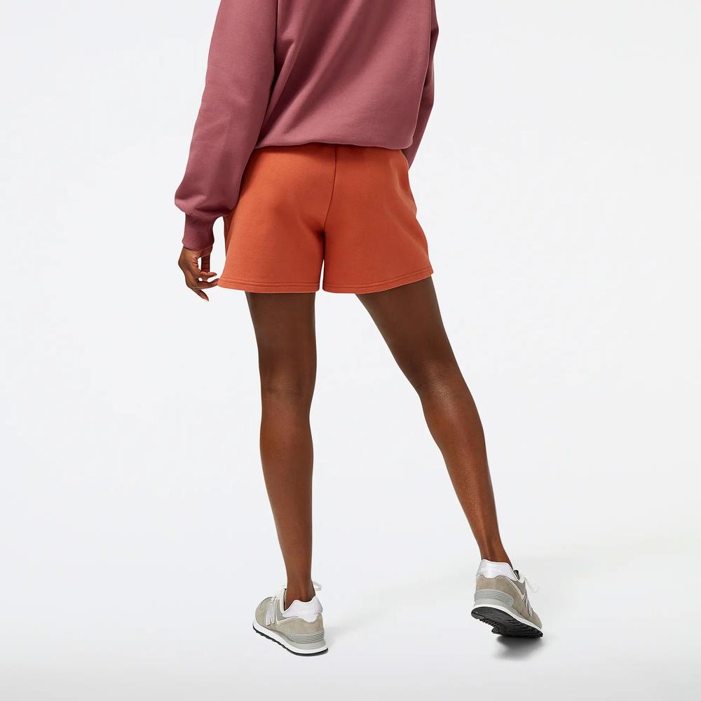 Spodenki New Balance WS23552MHY - pomarańczowe