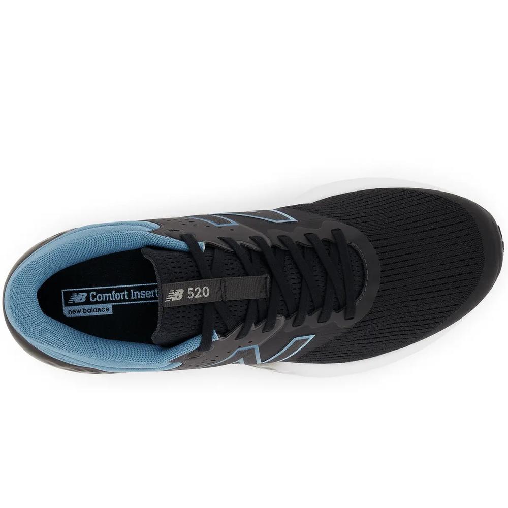 Buty New Balance M520HB7 - czarno-niebieskie
