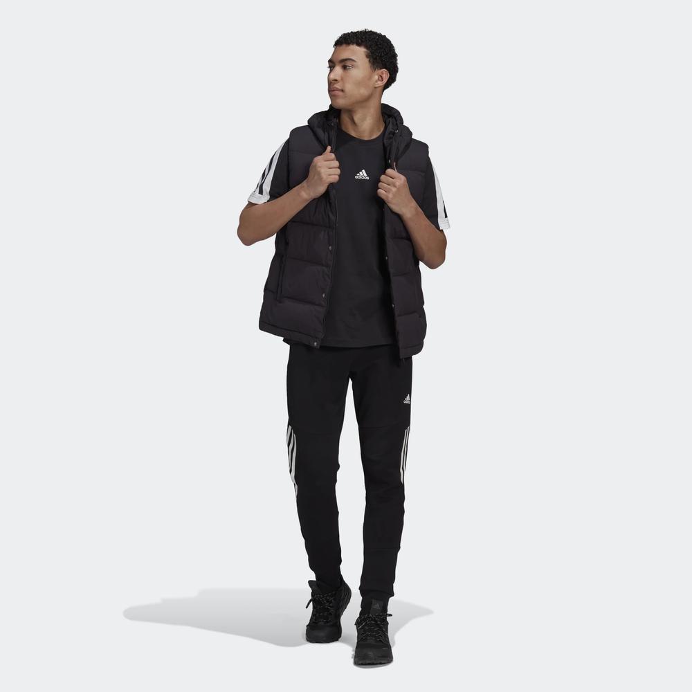 Bezrękawnik adidas Helionic Hooded Down Vest HG6277 - czarny