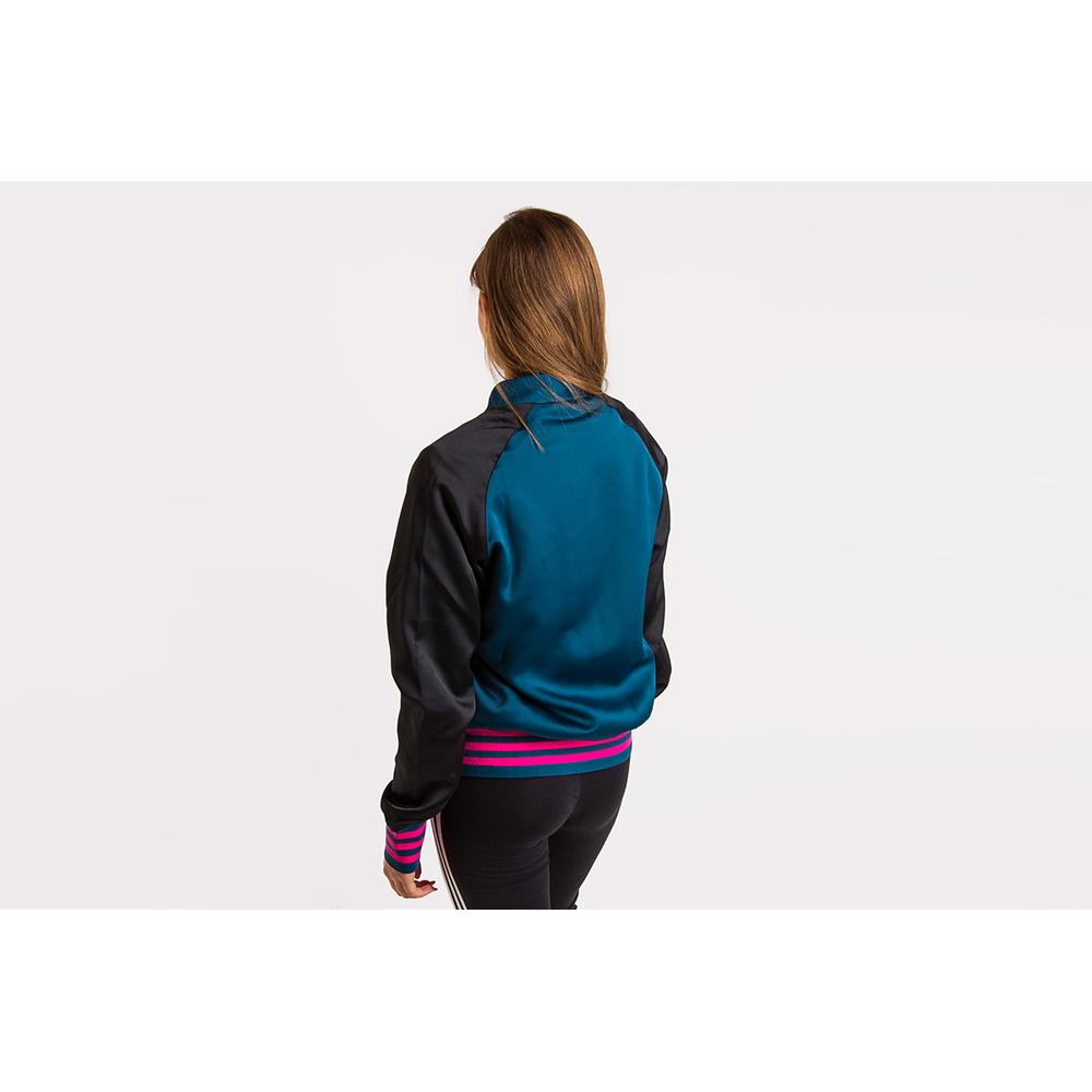 ADIDAS SATIN BOMBER TRACK JACKET > ED4764