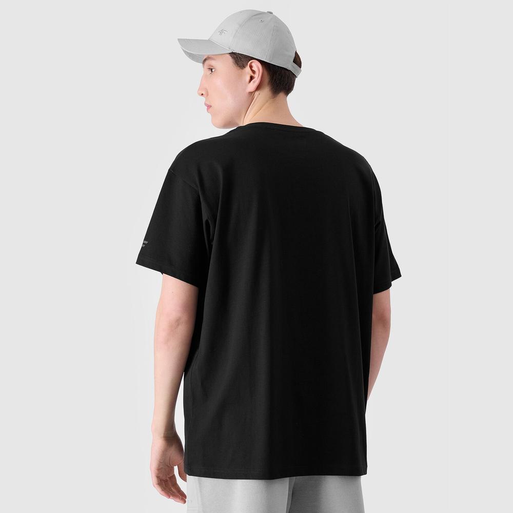 Koszulka męska 4F RSS24TTSHM213220S - czarna