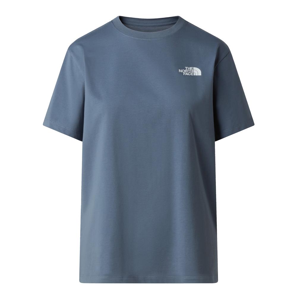 Koszulka damska The North Face Evolution NSE Box 0A8B6W0U31 - niebieska