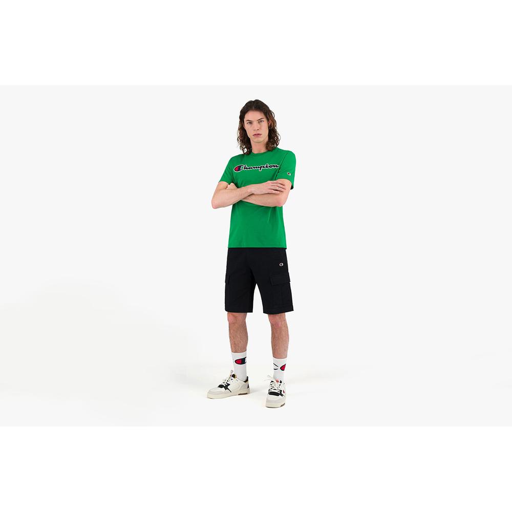 Champion Satin Script Logo Crew Neck > 214194-GS017