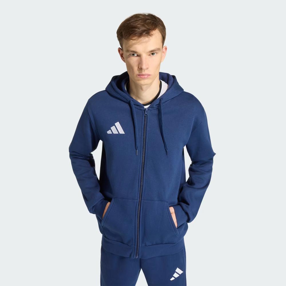 Bluza męska adidas Entrada26 Full Zip KF5946 - granatowa