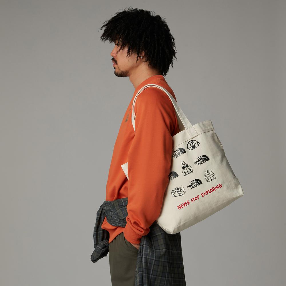 Torba The North Face Cotton Tote 0A3VWQBUO1 - beżowa