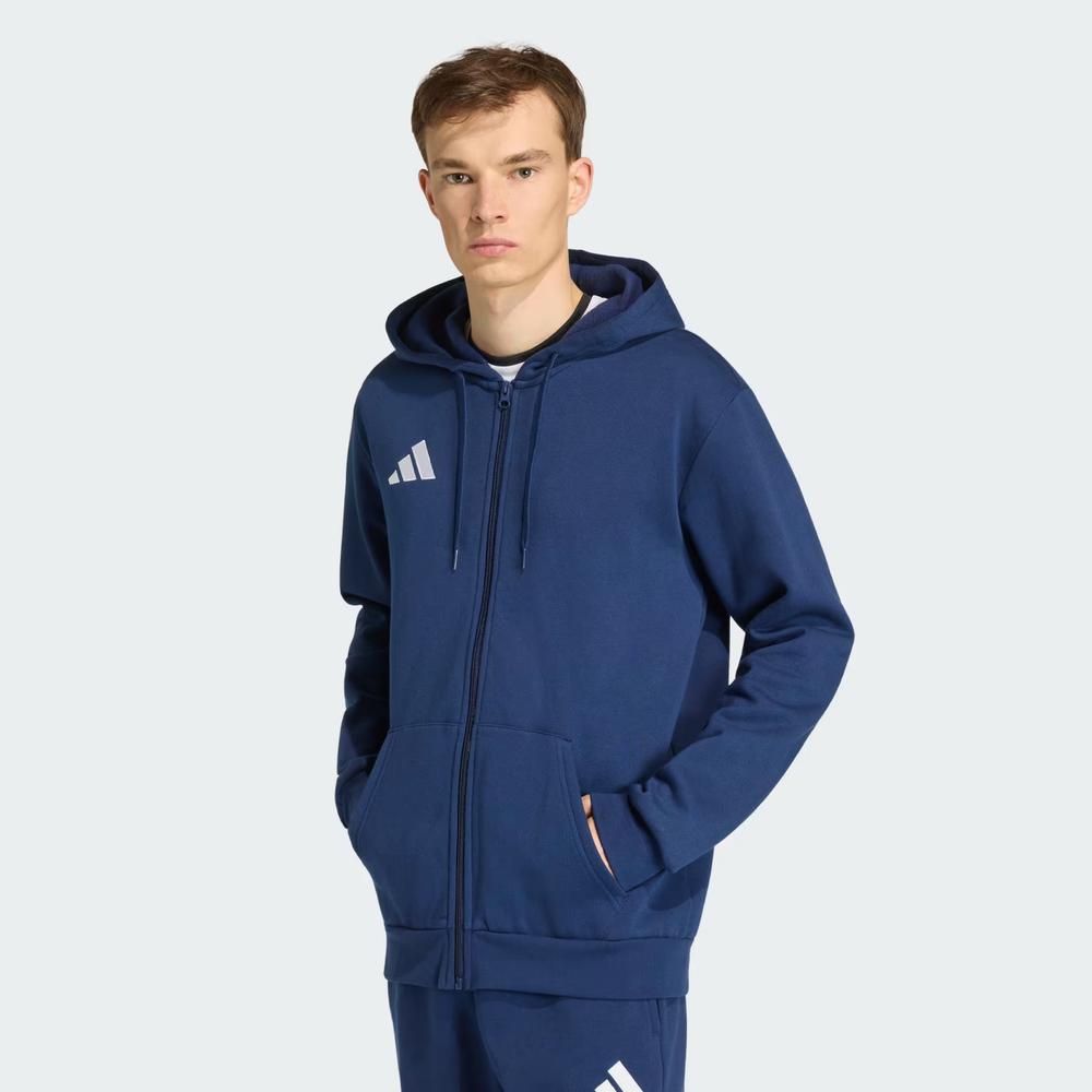 Bluza męska adidas Entrada26 Full Zip KF5946 - granatowa