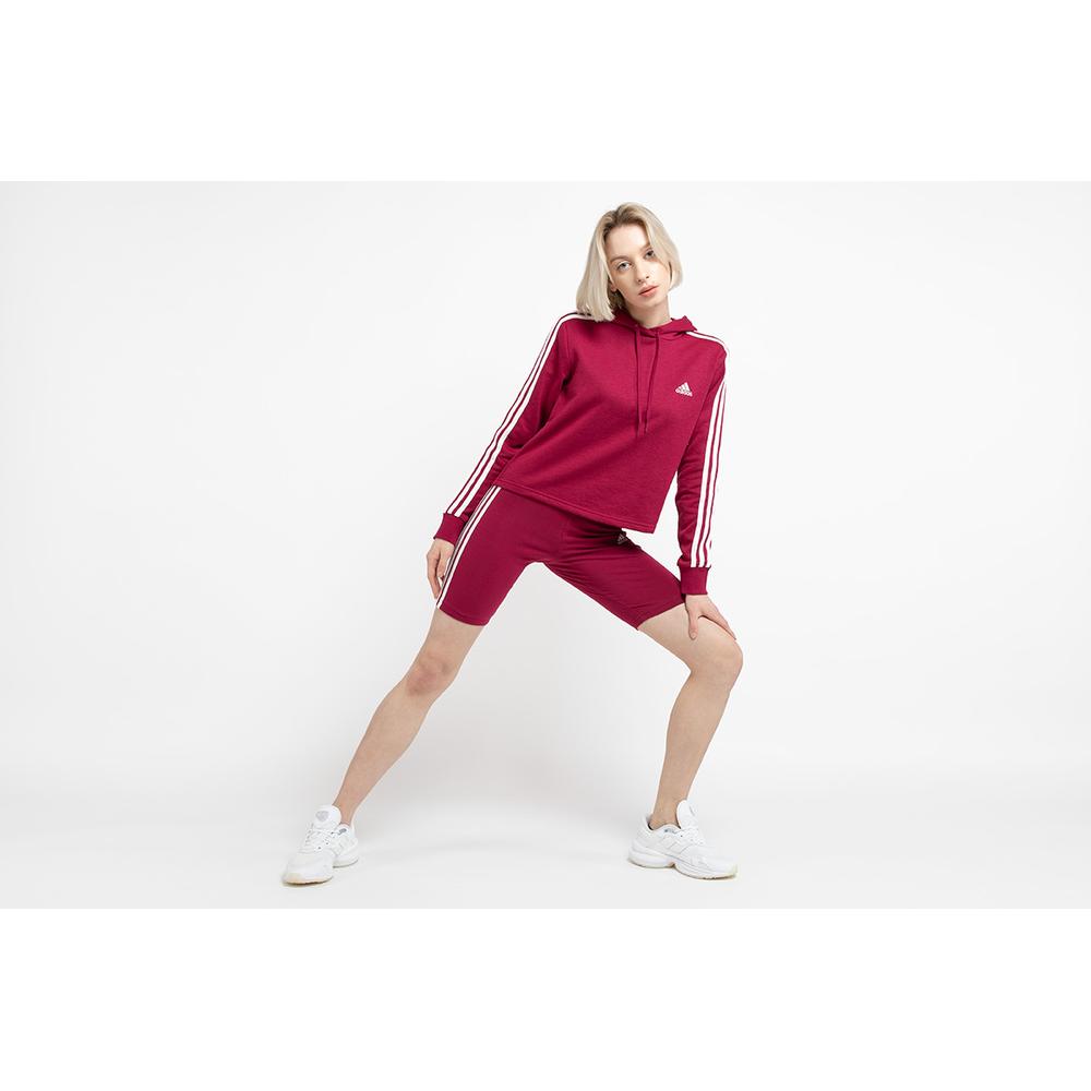 Spodenki adidas Essential W 3S BK HD1801 - bordowe