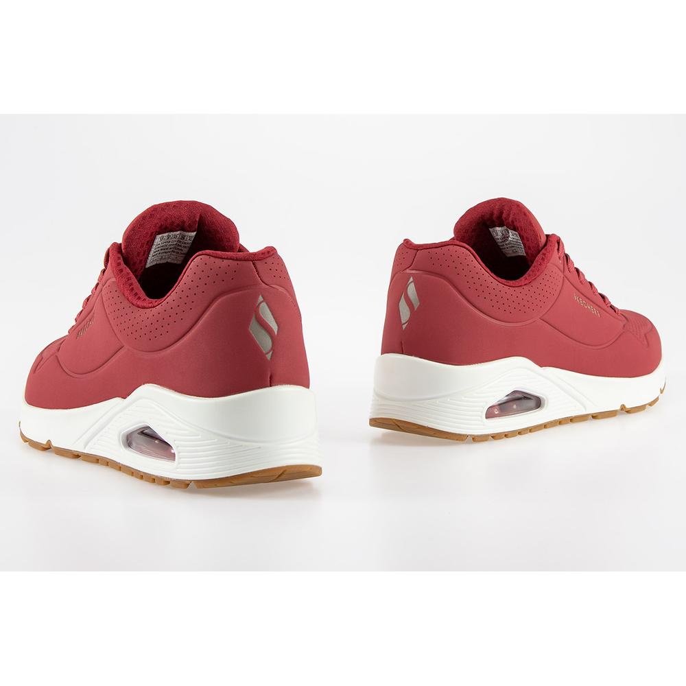 Buty Skechers Uno Stand on Air 52458DKRD - czerwone