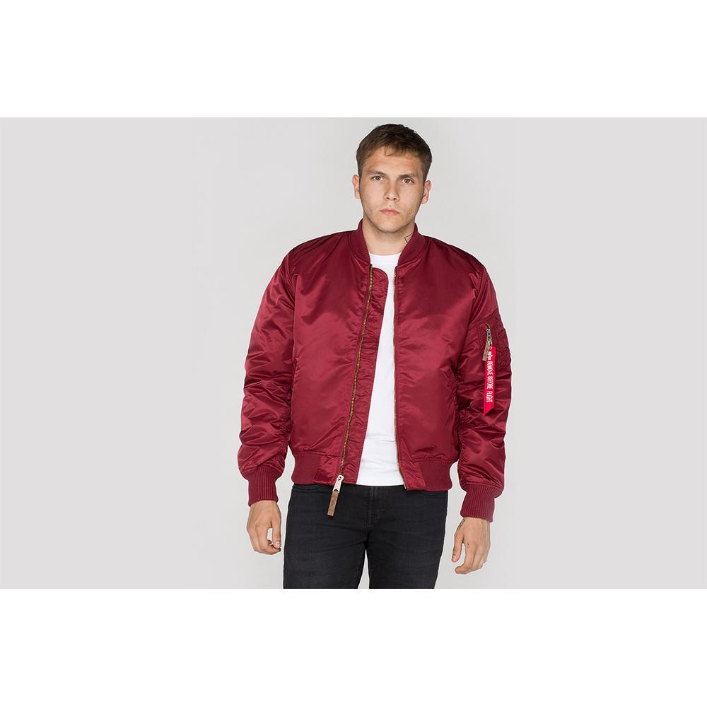 Kurtka Alpha Industries MA-1 VF 59 191118184 - czerwona