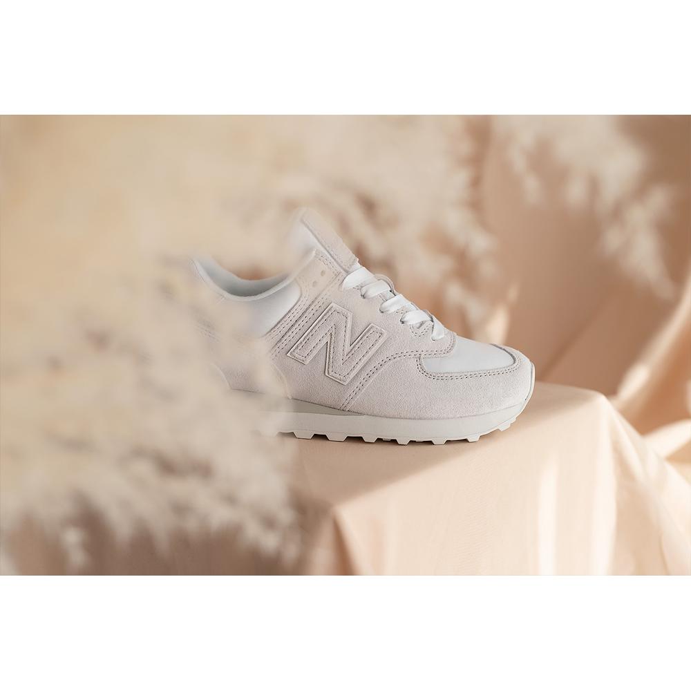 Buty New Balance WL574SLD - białe