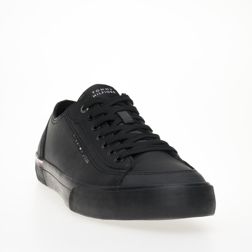 Buty Tommy Hilfiger Corporate Vulc Leather FM0FM04953-BDS - czarne