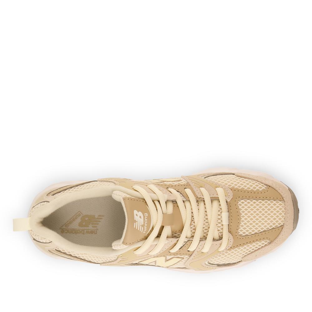 Buty młodzieżowe New Balance G5303QO - beżowe