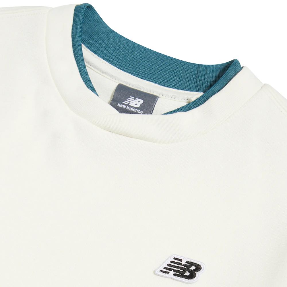Koszulka dziecięca New Balance YT61B802SST - biała