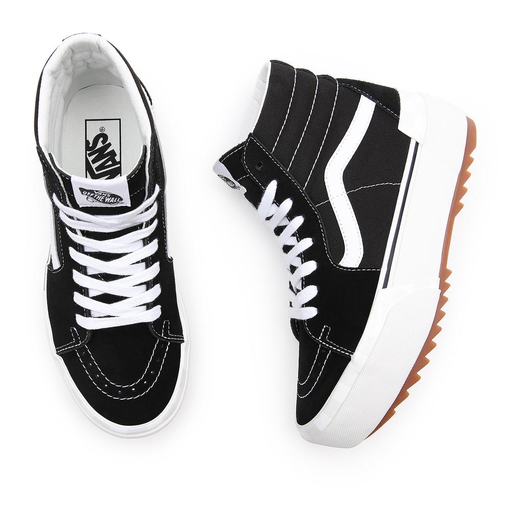 Buty Vans Sk8-Hi Stacked VN0A4BTW5ZN1 - czarne