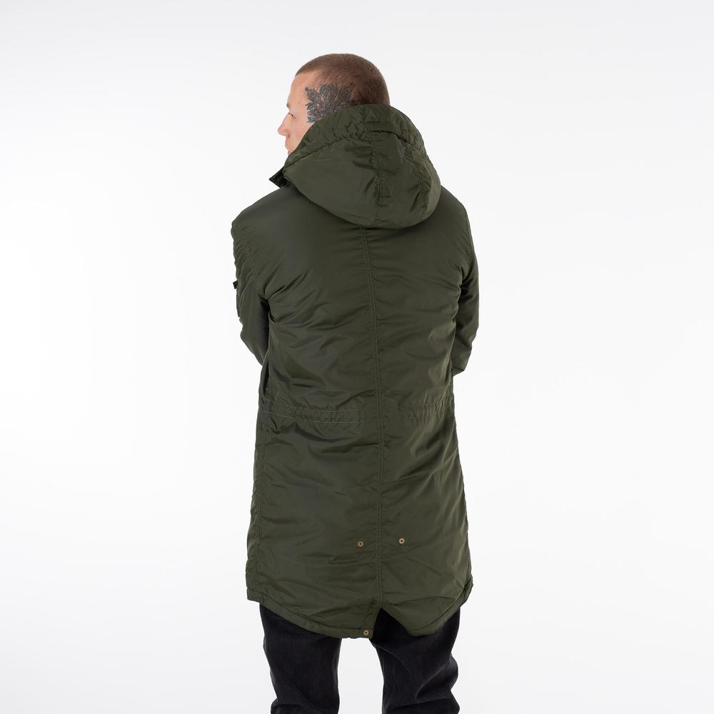 Kurtka Alpha Industries Hooded Fishtail CW TT 178111257 - zielona