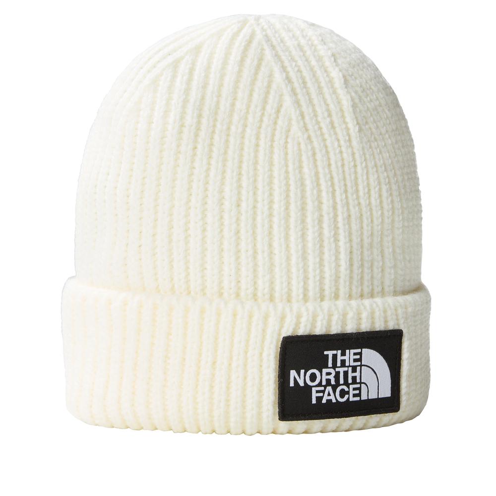 Czapka The North Face Logo Box Beanie 0A3FJXN3N1 - biała