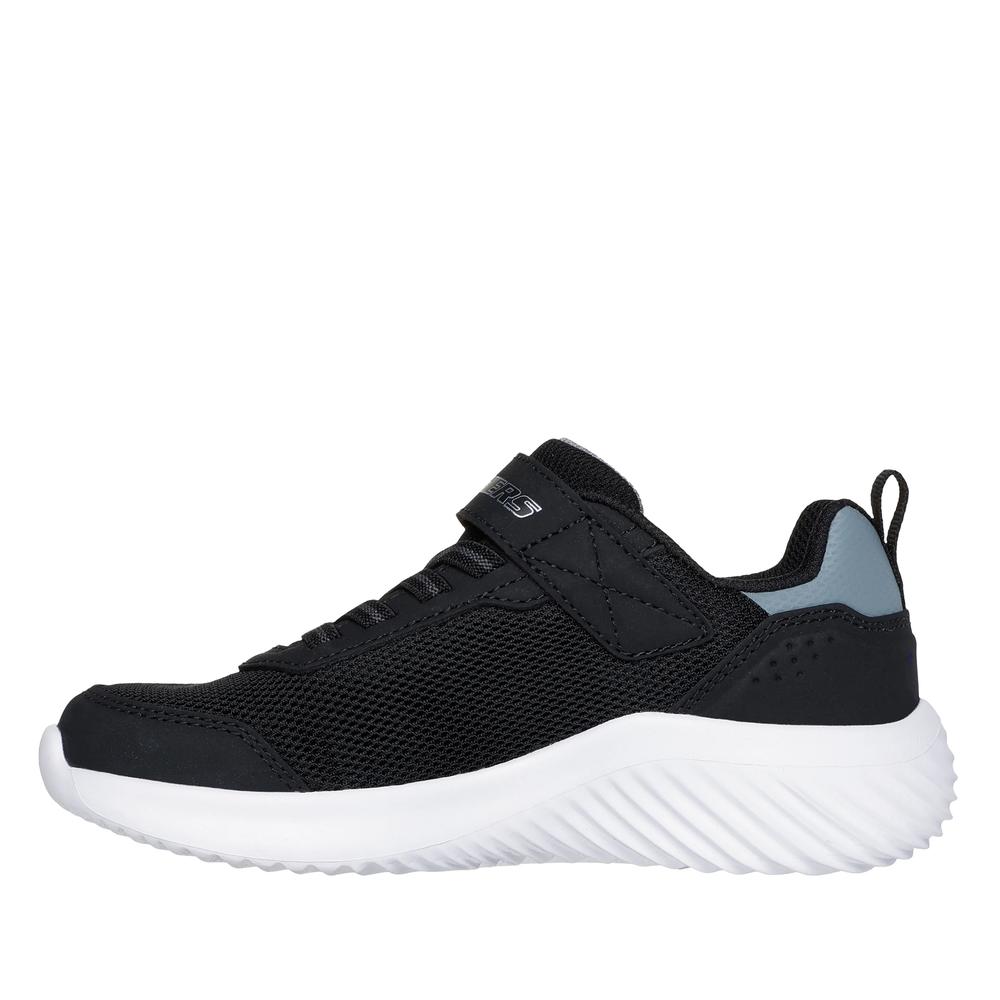 Buty dziecięce Skechers Bounder Tech Ultravoid 403723LBKCC - czarne