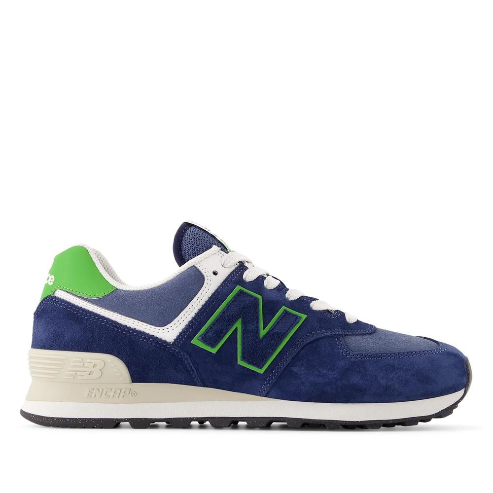Buty unisex New Balance U574QBL - granatowe