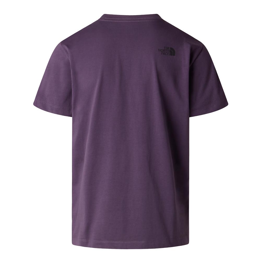 Koszulka męska The North Face Evolution Box Half Dome 0A8G9CG5O1 - fioletowa