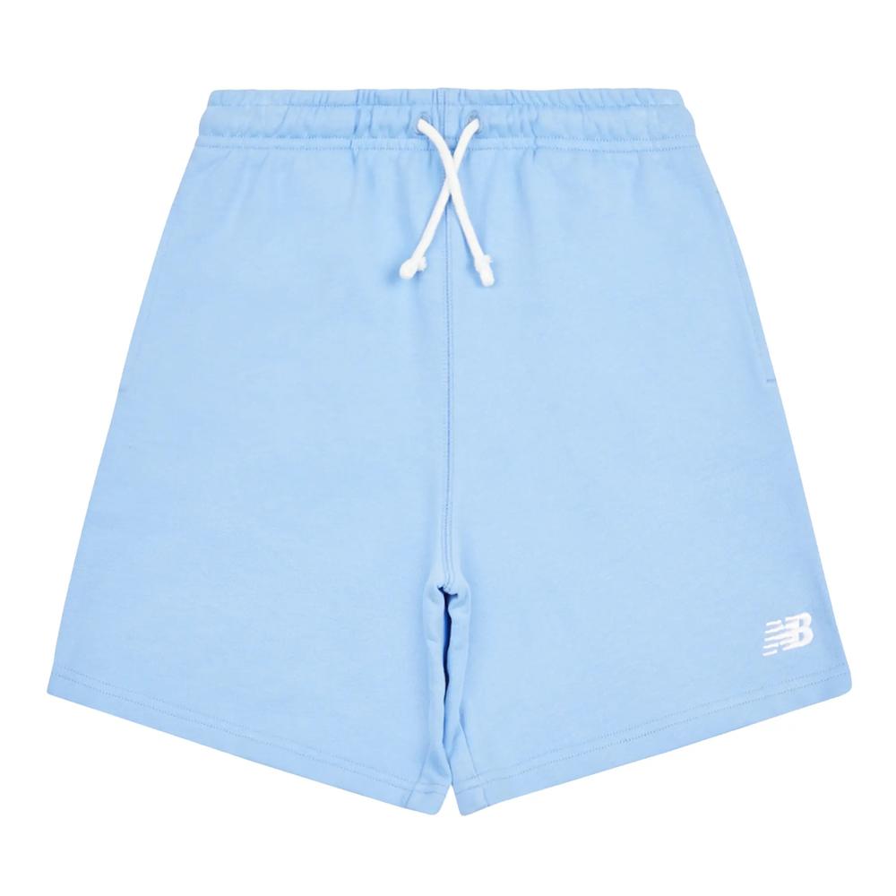 Spodenki dziecięce New Balance LAKB0008ELE - niebieskie