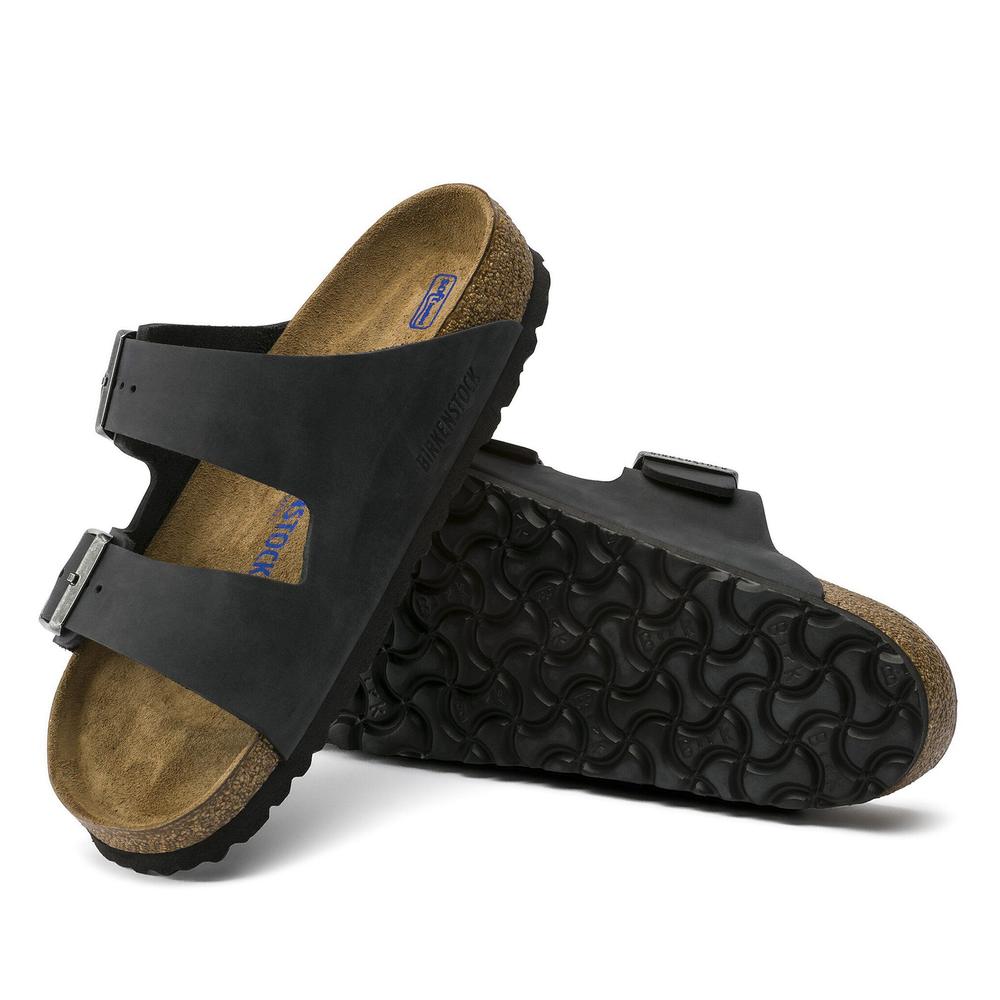 Klapki męskie Birkenstock Arizona 752483 - czarne