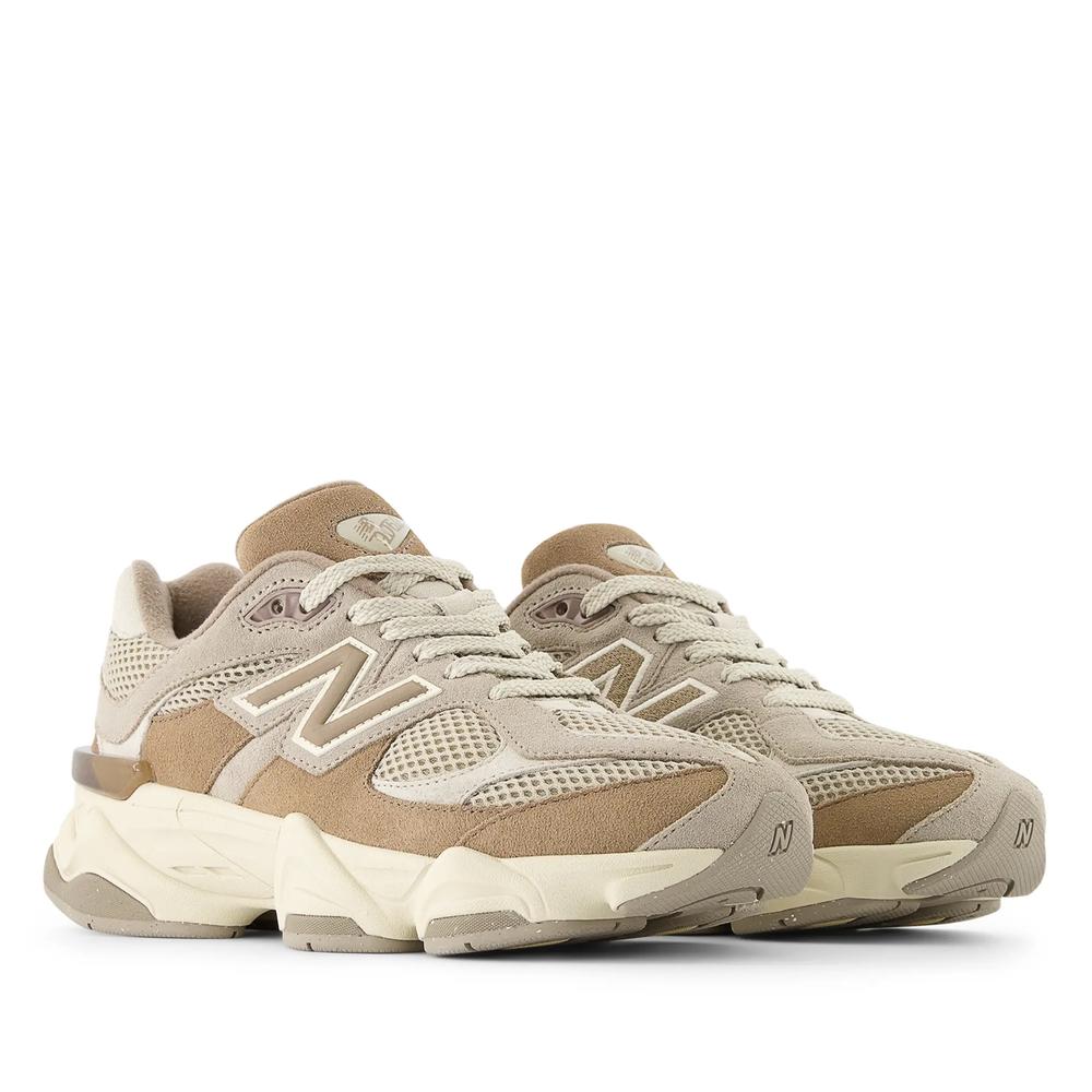 Buty młodzieżowe New Balance GC9060EX - beżowe